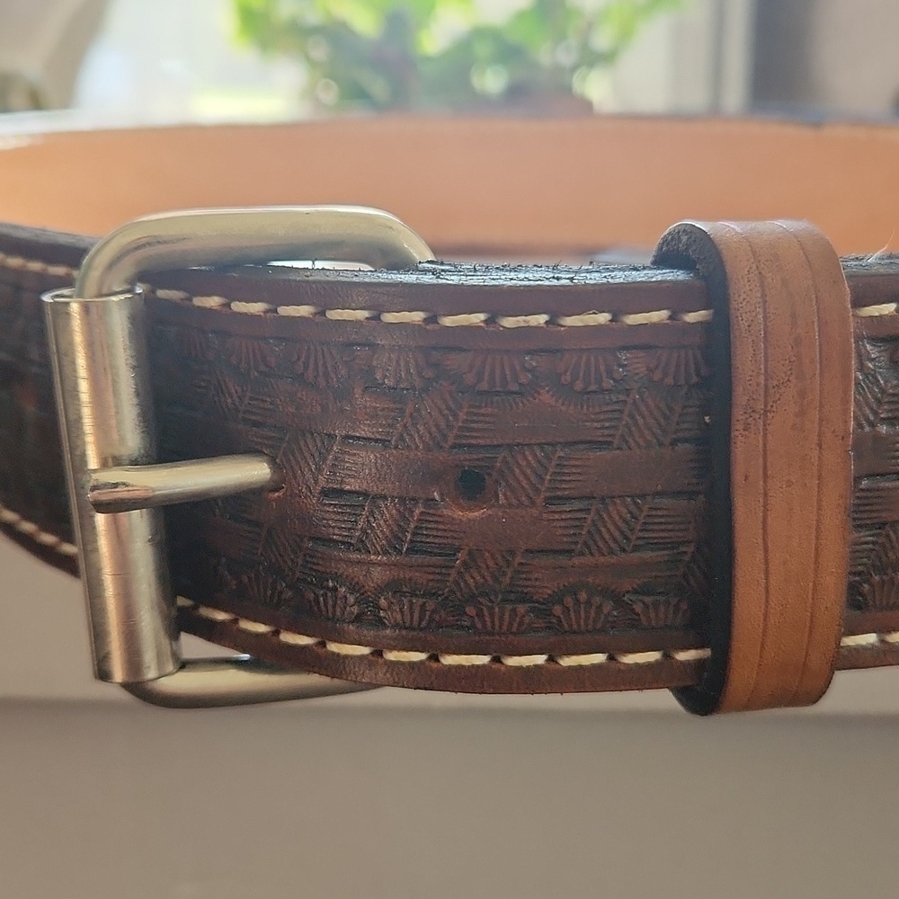 ACOSTA Personalized Leather belt Small - Picture 6 of 9